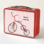 Retro Kids triple Lunch Box Style Box Box (Vorderseite)