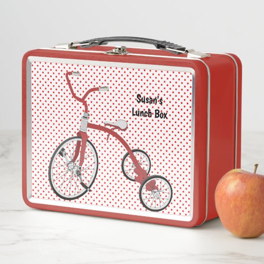 Retro Kids triple Lunch Box Style Box Box (Beispiel)