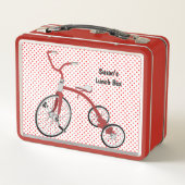 Retro Kids triple Lunch Box Style Box Box (Rückseite)