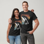 Retro Killer Whale T-Shirt (Unisex)