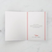 Retro-Kinderfoto Schwarz-Weiß-Weihnachten Feiertagskarte (Innenseite)