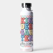 Retro Kindergarten, ich komme Schule Trinkflasche (Links)