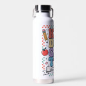 Retro Kindergarten, ich komme Schule Trinkflasche (Vorne)