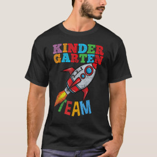 Retro Kindergarten Team Space Shuttle zurück zum S T-Shirt