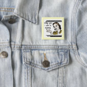 Retro Kindermädchen-T - Shirts und Geschenke Button (Beispiel)