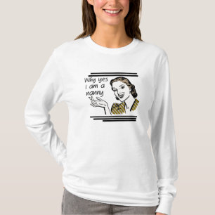 Retro Kindermädchen-T-Shirts und Geschenke T-Shirt