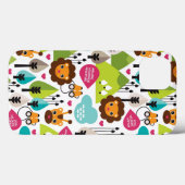 Retro-Kindersafari Case-Mate iPhone Hülle (Rückseite (Horizontal))