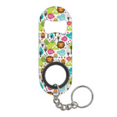 Retro Kindersafari-Löwewild lebende tiere Schlüsselanhänger Flaschenöffner (Rückseite)