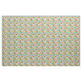 Retro Kindersafari-Löwewild lebende tiere Stoff (Yard (91,4 cm))
