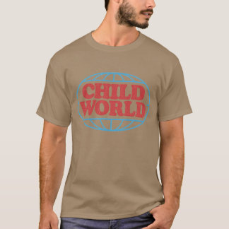 Retro-Kinderwelt im Stil der 80er Jahre T-Shirt