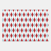 Retro-Kinderzirkus Geschenkpapier Set (Vorderseite 3)