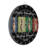 Retro King Buttone Dartscheibe (Vorderseite Links)