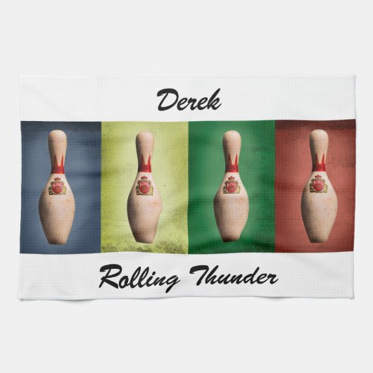 Retro King Buttone Handtuch (Horizontal)