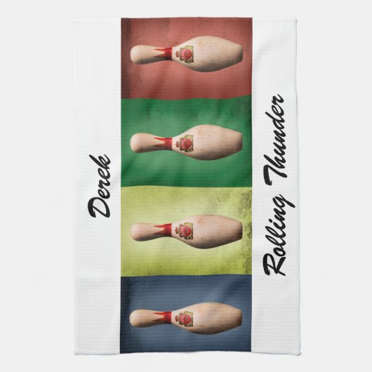 Retro King Buttone Handtuch (Vertikal)