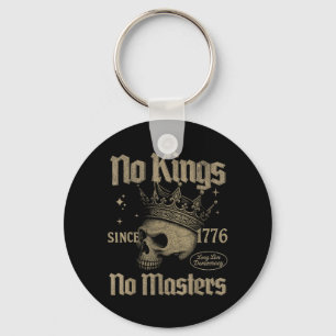 Retro Kings Masters seit 1776 Kronenkönige Oktober Schlüsselanhänger
