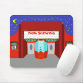 Retro Kino Mousepad (Mit Mouse)