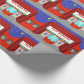 Retro Kino-Packpapier Geschenkpapier (Ecke)