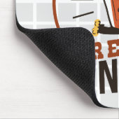 Retro-Kino-Popcorn-Raster-Mauspad Mousepad (Ecke)