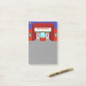 Retro-Kino Post-It-Notes Post-it Klebezettel (Auf Schreibtisch)