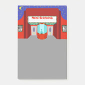 Retro-Kino Post-It-Notes Post-it Klebezettel (Vorderseite)