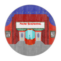 Retro Kino-Schneidebrett