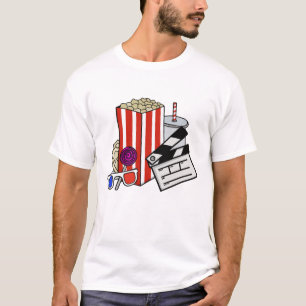 Retro-Kino-Snacks-Collage T-Shirt