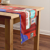 Retro Kino-Tabellen-Läufer Kurzer Tischläufer (Beispiel)