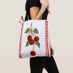Retro-Kirschen-Tragetasche Tasche