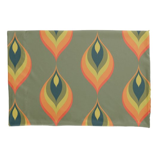 Retro-Kissen-Hüllen Kissenbezug (Vorderseite)