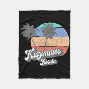 Retro Kissimmee Florida Fl Vintage Strand Surfen Fleecedecke