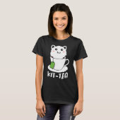 Retro Kit Tea Kitten Tee Tee Drink Teacup Pub (Vorne ganz)