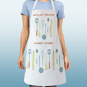 Retro Kitchen Catering Personalisiert Schürze