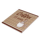 Retro Kitchen Coffee Shop Trivet Tile Geschenk Fliese (Seite)
