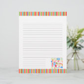 Retro Kitchen Cooking Utensiys Leere Rezept Seiten (Stehend Vorderseite)