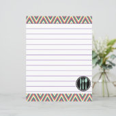 Retro Kitchen Kochen Essgeschirr Zigzag Zickzack (Stehend Vorderseite)