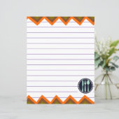 Retro Kitchen Kochen Essgeschirr Zigzag Zickzack (Stehend Vorderseite)