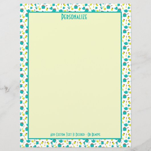 Retro Kitchen Kochutensilien personalisieren (Vorderseite)