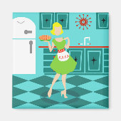 Retro Kitchen Magnet (Vorne)