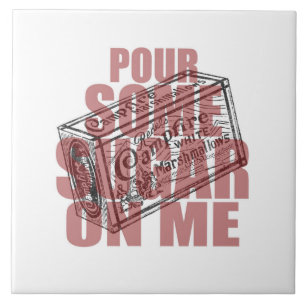 Retro Kitchen Marshmallows   Gießen Sie mir etwas  Fliese