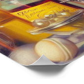 Retro Kitchen Painting Poster (Ecke)