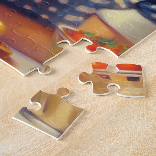 Retro Kitchen Painting Puzzle (Seite)