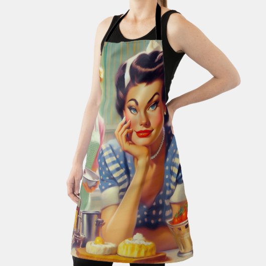 Retro Kitchen Painting Schürze (InSitu)