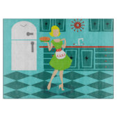 Retro Kitchenbrett Schneidebrett (Vorderseite)