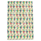 Retro Kite Pattern Mittlere Geschenktüte (Vorderseite)