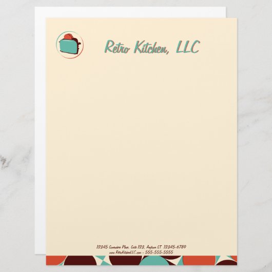 Retro Kitekattei Briefkopf (Vorne/Hinten)