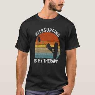 Retro Kitesurfing Kiteboarding Kitesurf Kiteboarde T-Shirt