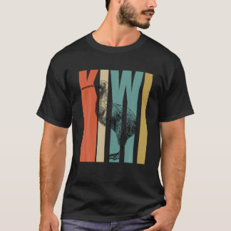 Retro Kiwi Bird Kostüm Kiwis Design T-Shirt