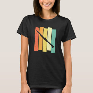 Retro Klarinettist - Vintage Holzblasinstrument Kl T-Shirt
