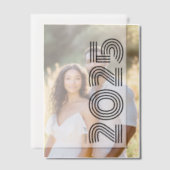 Retro-Klasse 2025 Pergament Einladungen (Versatz (Ehepaar))