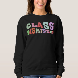 Retro-Klasse am letzten Schultag entlassen Sweatshirt